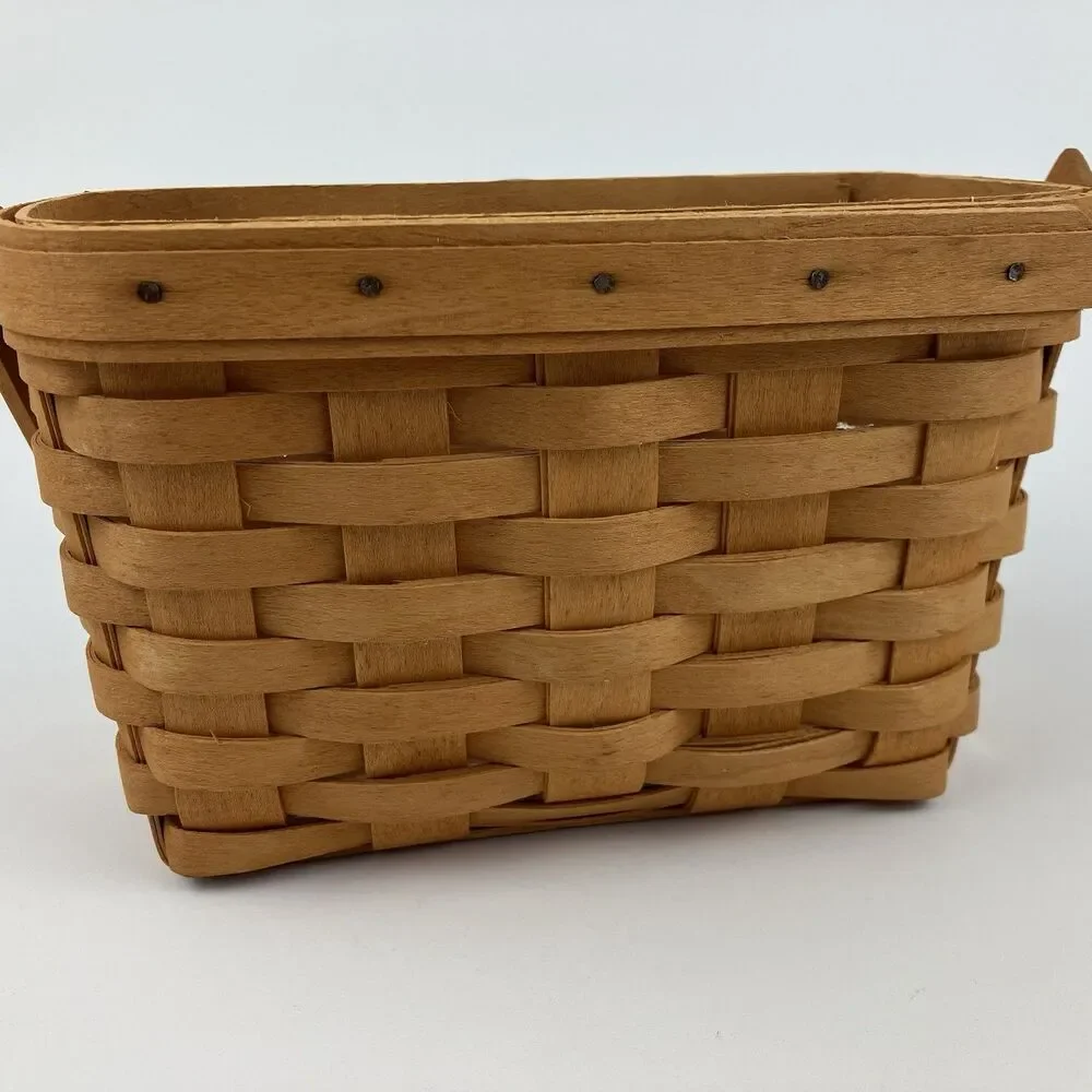 Longaberger Dresden Basket Set 1999| /w Lid VTG (17582)